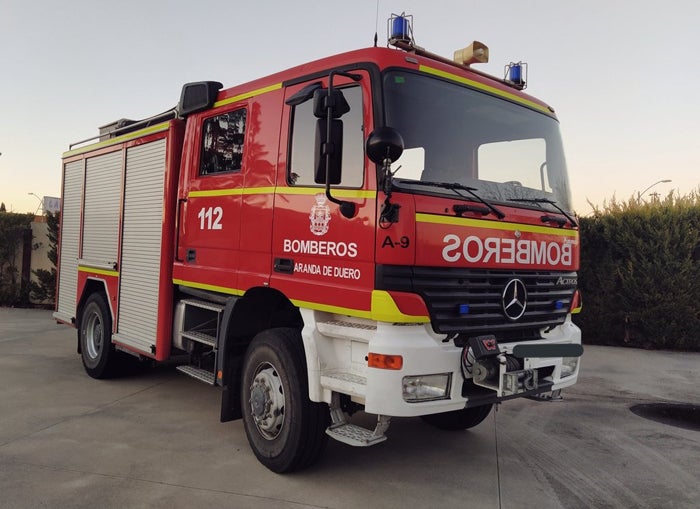 Bomberos de Aranda de Duero.
