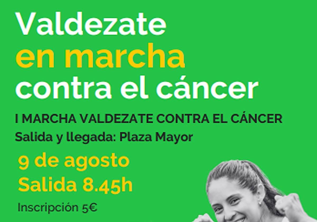 La AECC celebra la 'I Marcha Valdezate contra el cáncer'