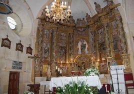 Retablo de la iglesia de Masa que podrá ser restaurado.