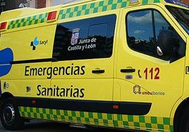 Heridos graves dos motoristas tras una colisión con un turismo en Burgos