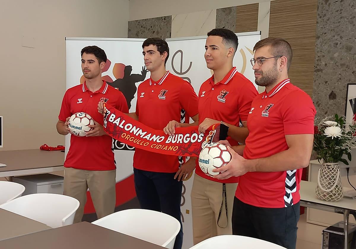 Los cuatro fichajes del nuevo UBU San Pablo Burgos.