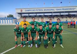 Burgos CF Promesas ante el CD Naval de Reinosa.