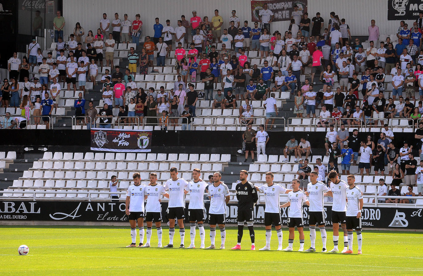 Empate en el estreno liguero del Burgos CF en El Plantío