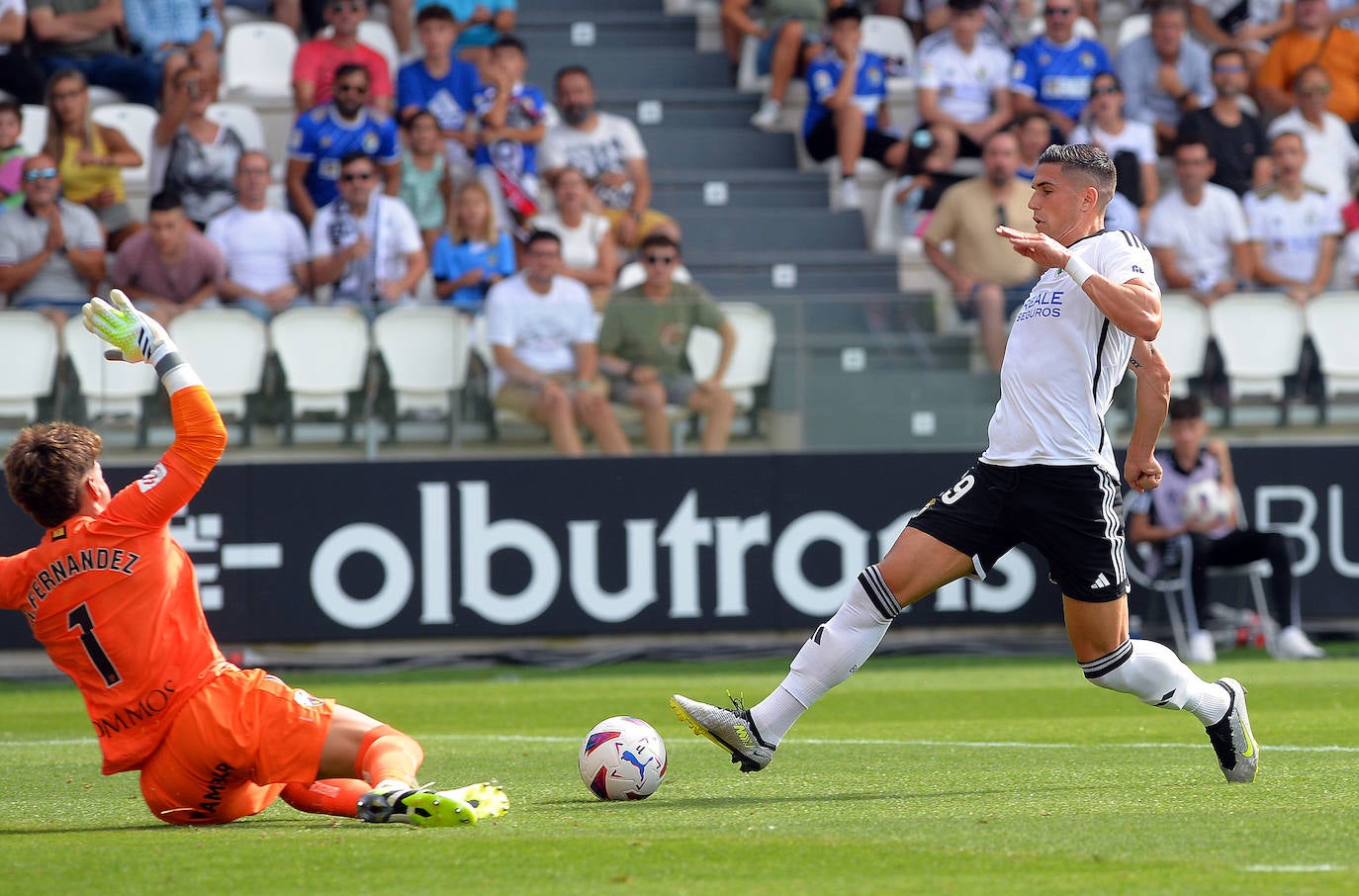 Empate en el estreno liguero del Burgos CF en El Plantío