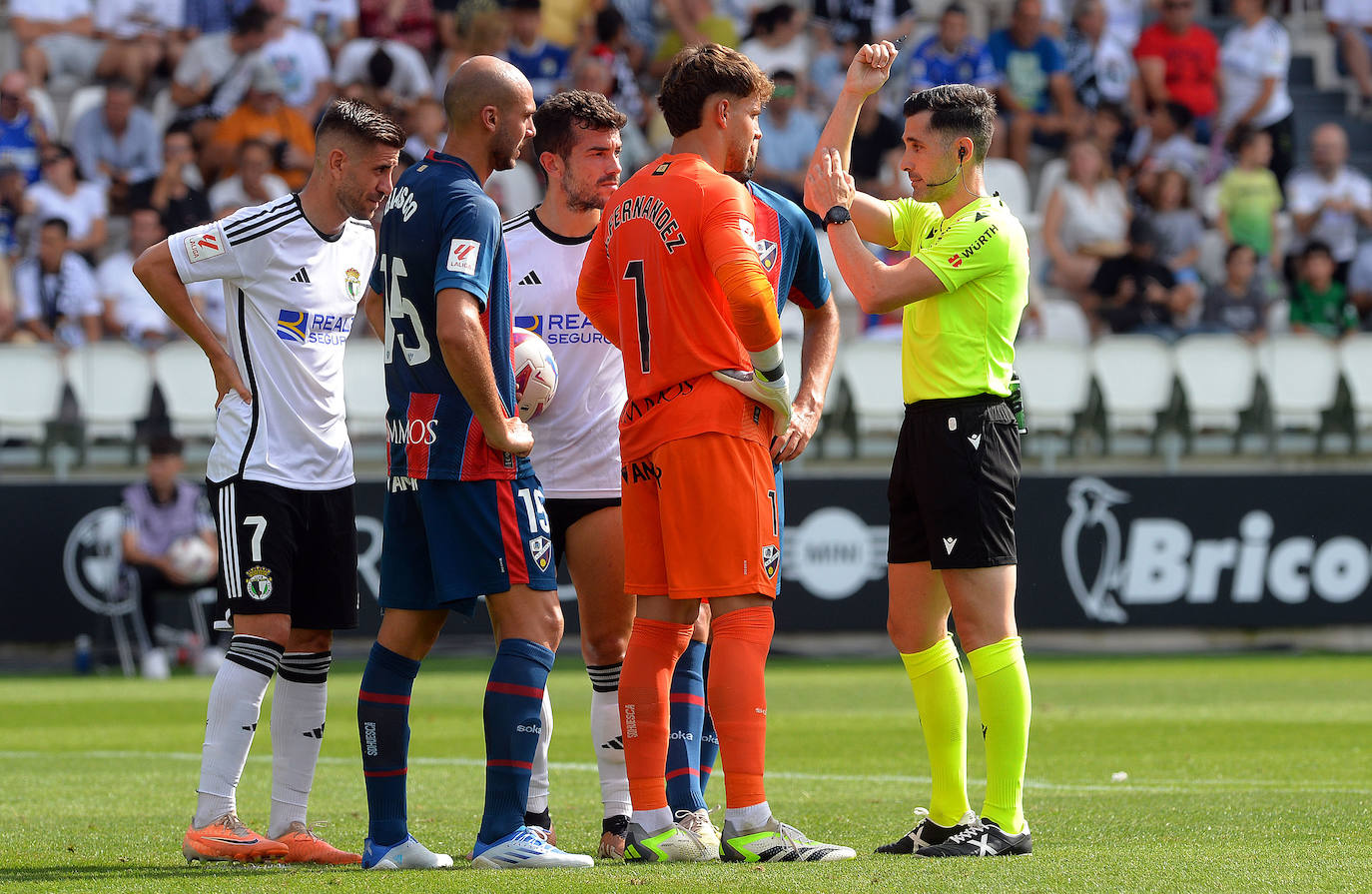 Empate en el estreno liguero del Burgos CF en El Plantío