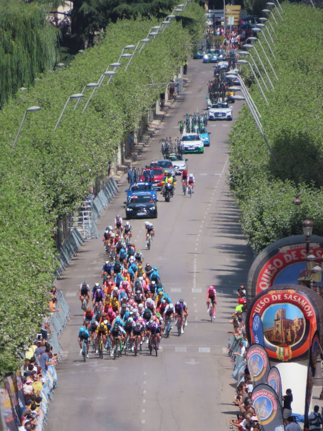 El colombiano Sebastian Molano se lleva la primera etapa de la Vuelta a Burgos