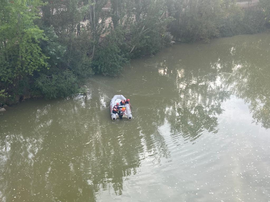 Imagen secundaria 1 - Buscan a una mujer que se ha precipitado al río Duero en Aranda