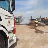 Varias intervenciones simultáneas obligan a desplegar todos los efectivos de Bomberos en Burgos