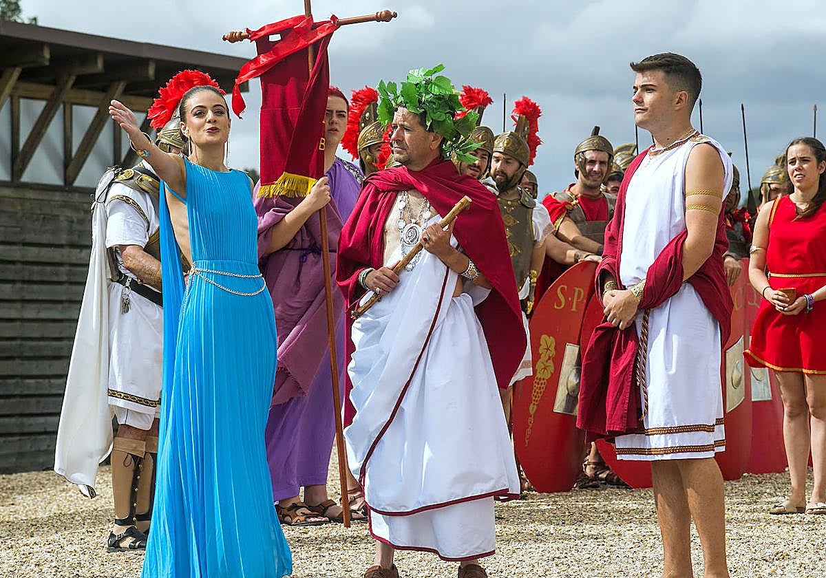 XXIII Fiesta Romana en Honor al Dios Baco en Baños de Valdearados.