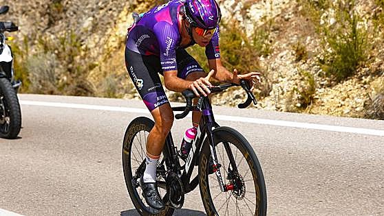 Eric Fagúndez protagoniza la escapada de la jornada en la quinta etapa de La Vuelta
