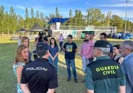 Presentación del dispositivo de seguridad del festival Ebrovisión.