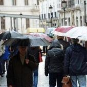 La Aemet eleva a naranja el aviso por tormentas en Burgos