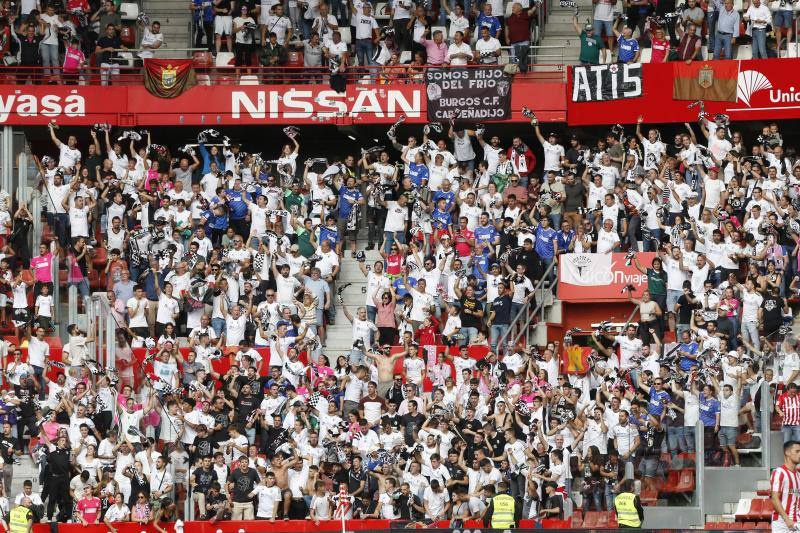 El Burgos CF cae ante el Sporting en el último suspiro