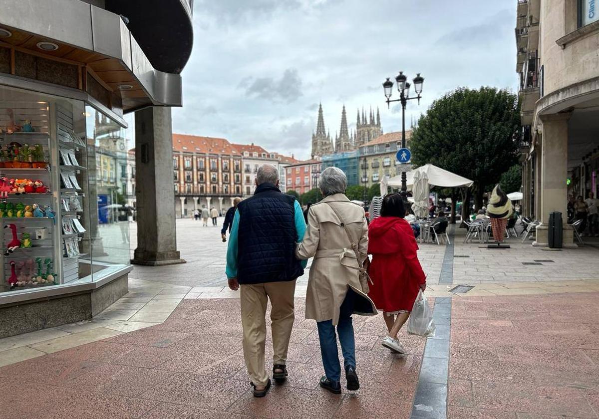 El tiempo en Burgos está siendo otoñal este fin de semana.