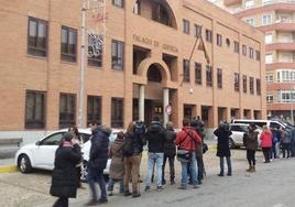 Imagen de archivo del Palacio de Justicia de Aranda de Duero.