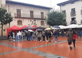 La lluvia logró deslucir la Muestra Gastronómica de Ebrovisión