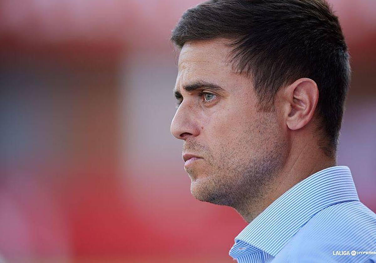 El técnico del CD Mirandés, Alessio Lisci