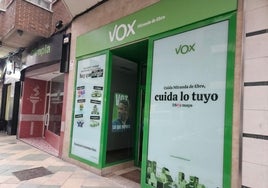 Sede de Vox en Miranda de Ebro