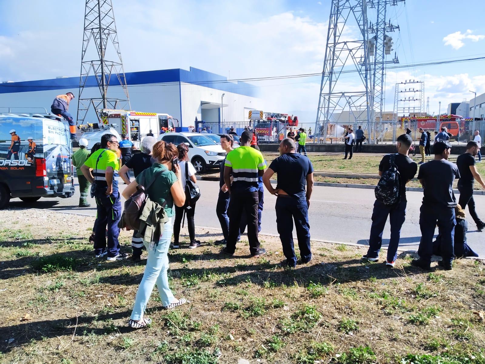 Imágenes del incendio de Torreplas en Burgos