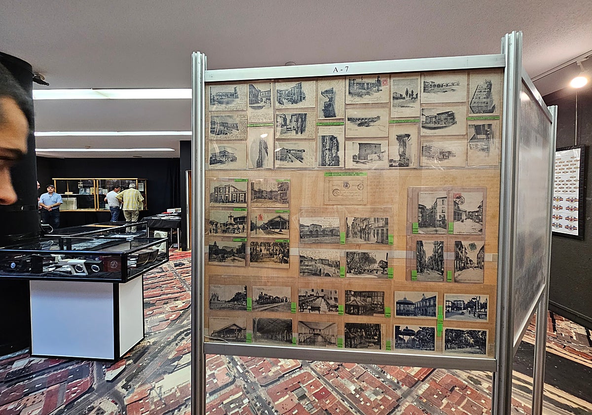 Imagen principal - La Peña Filatélica Mirandesa está ampliando el tipo de exposiciones