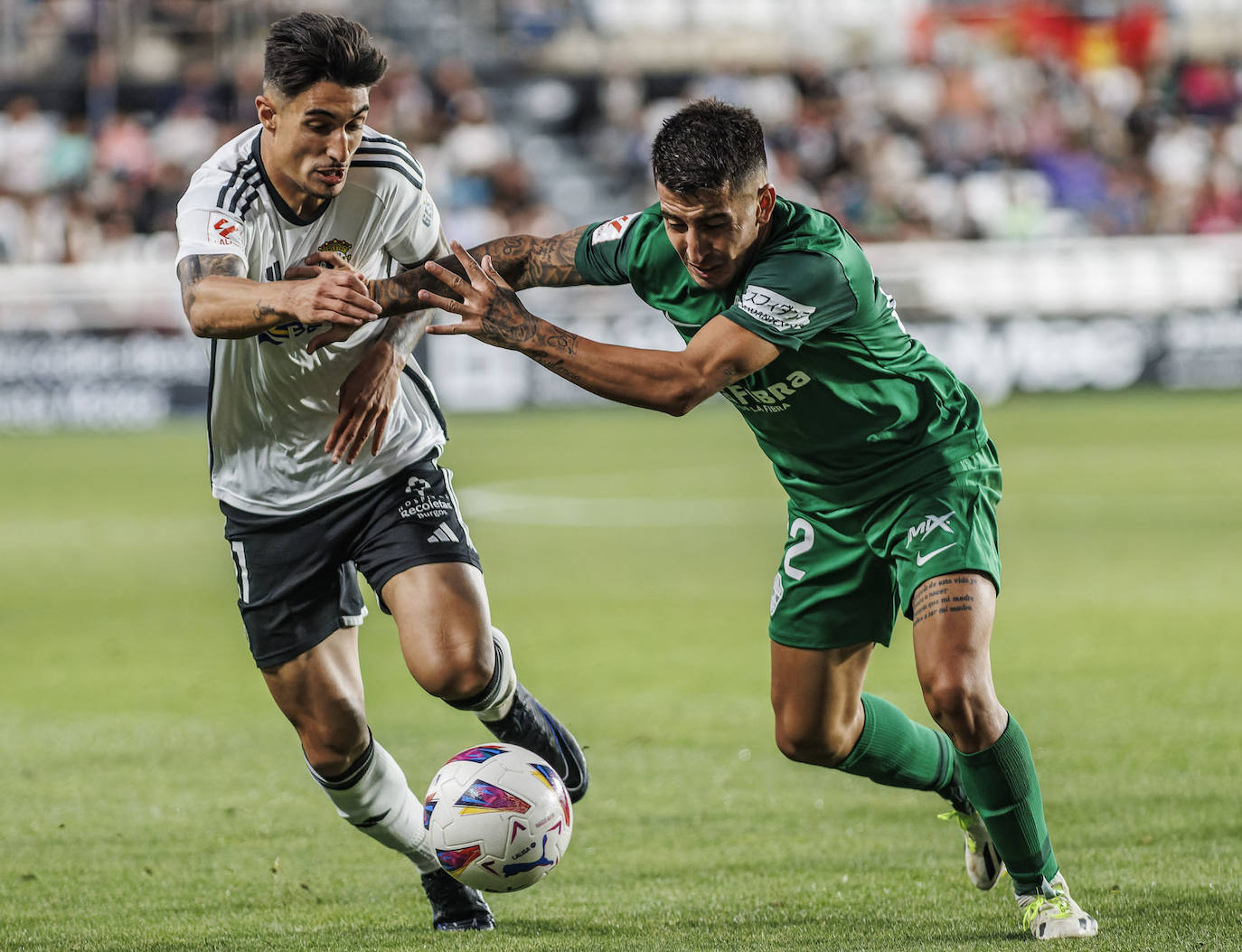 La goleada del Burgos CF en imágenes