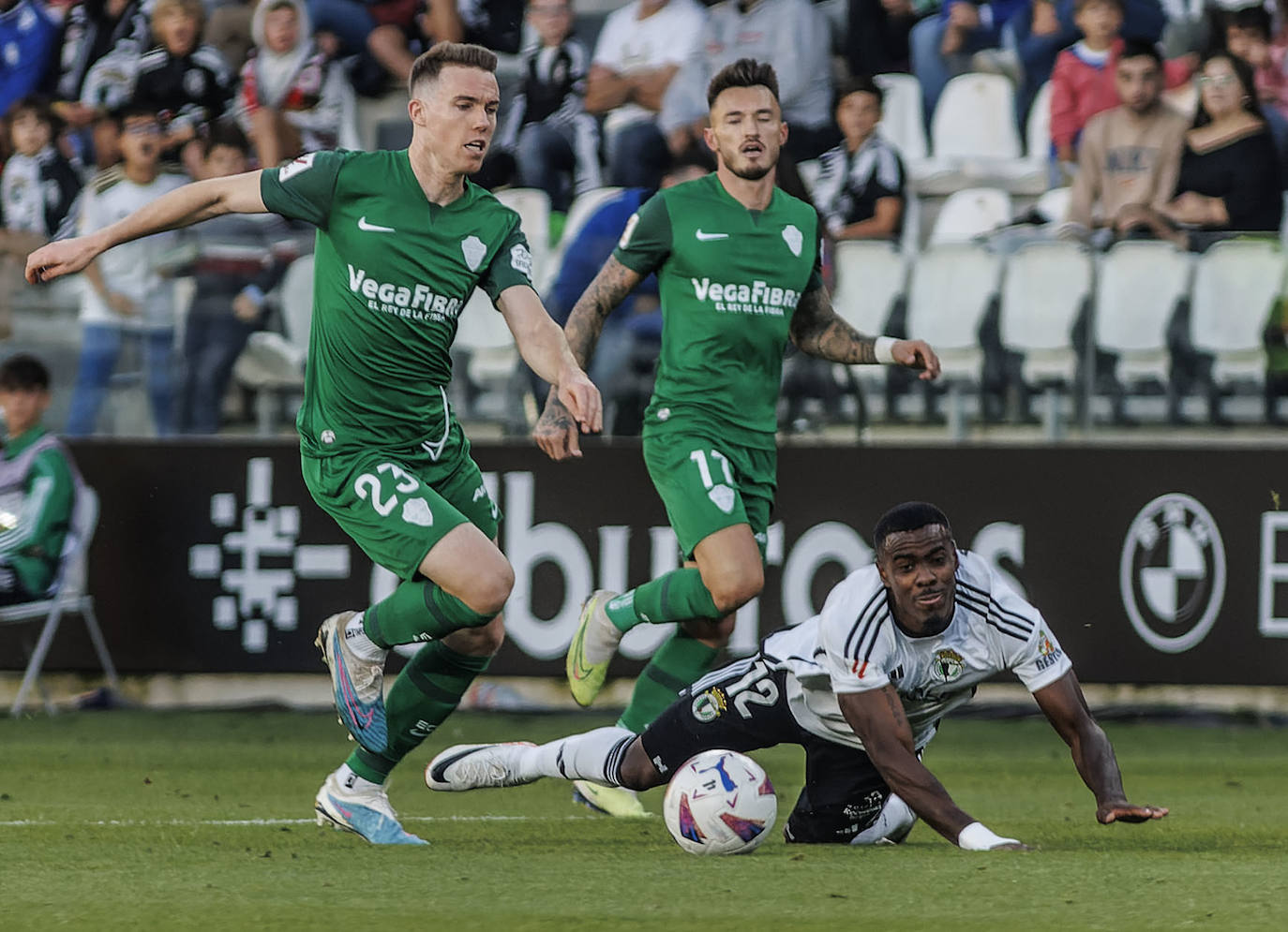 La goleada del Burgos CF en imágenes