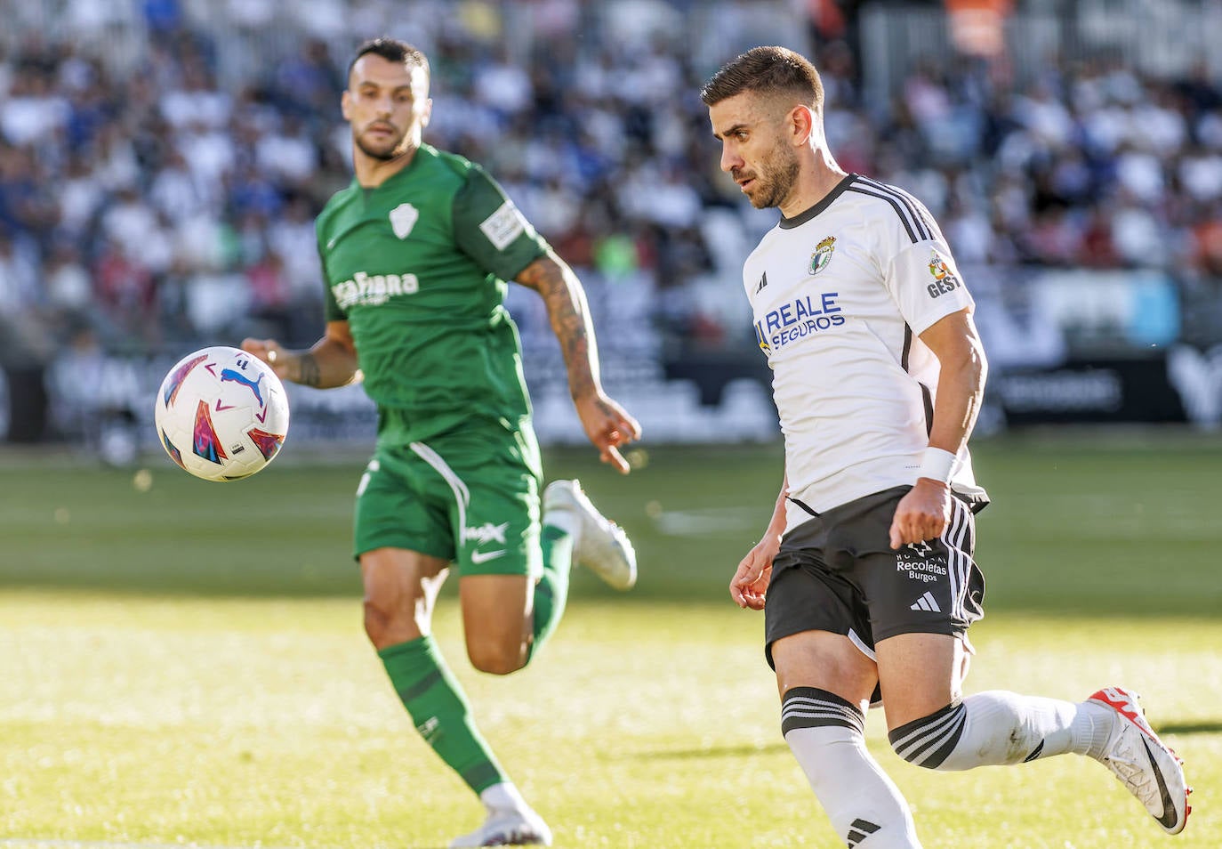 La goleada del Burgos CF en imágenes