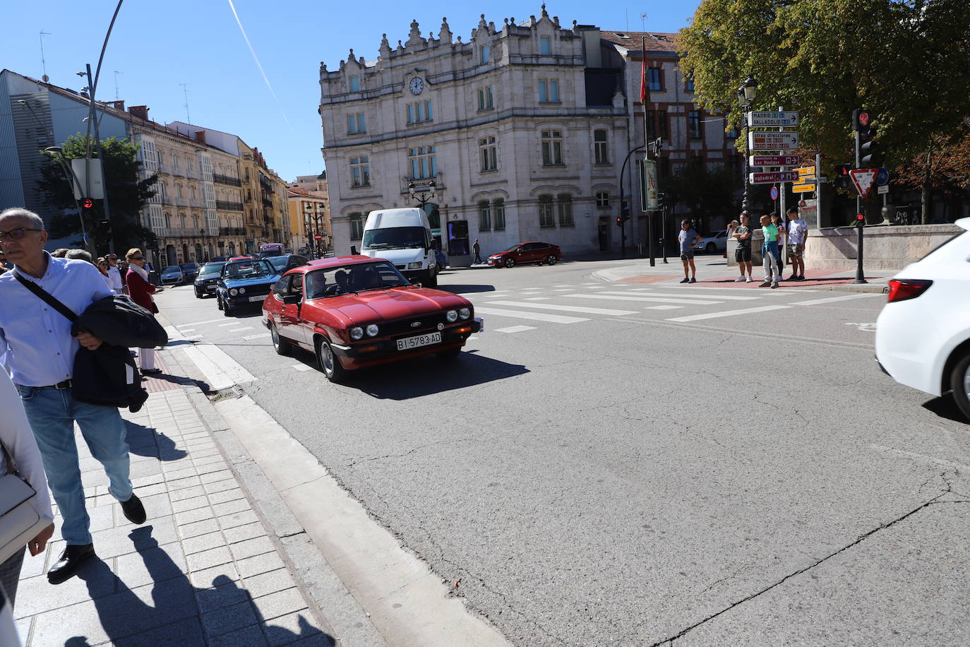 Paseos por el centro de Burgos a favor de la Asociación Española Contra el Cáncer