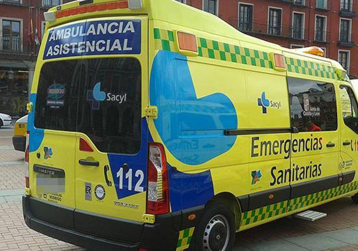 El menor ha sido trasladado en ambulancia hasta el hospital de Cruces, en Barakaldo.