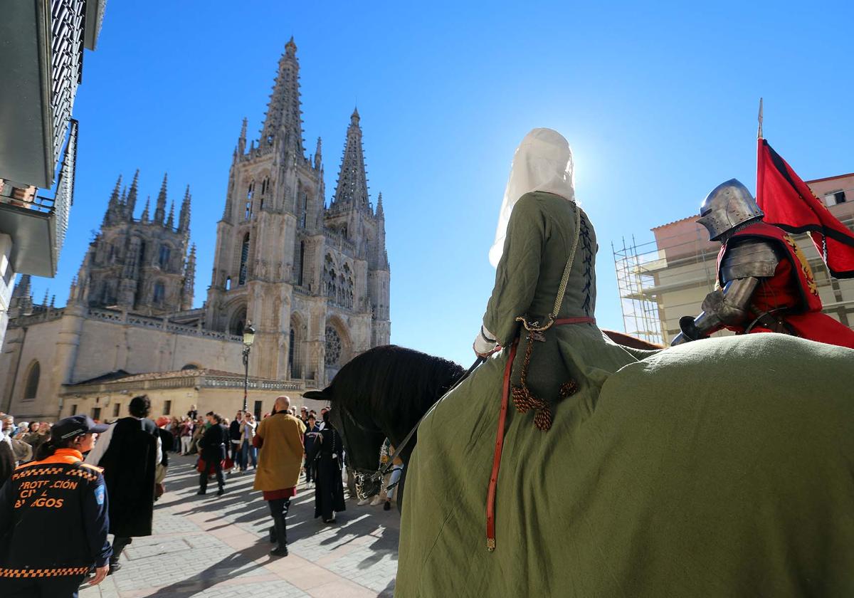 El desfile es uno de los actos centrales del Burgos Cidiano.