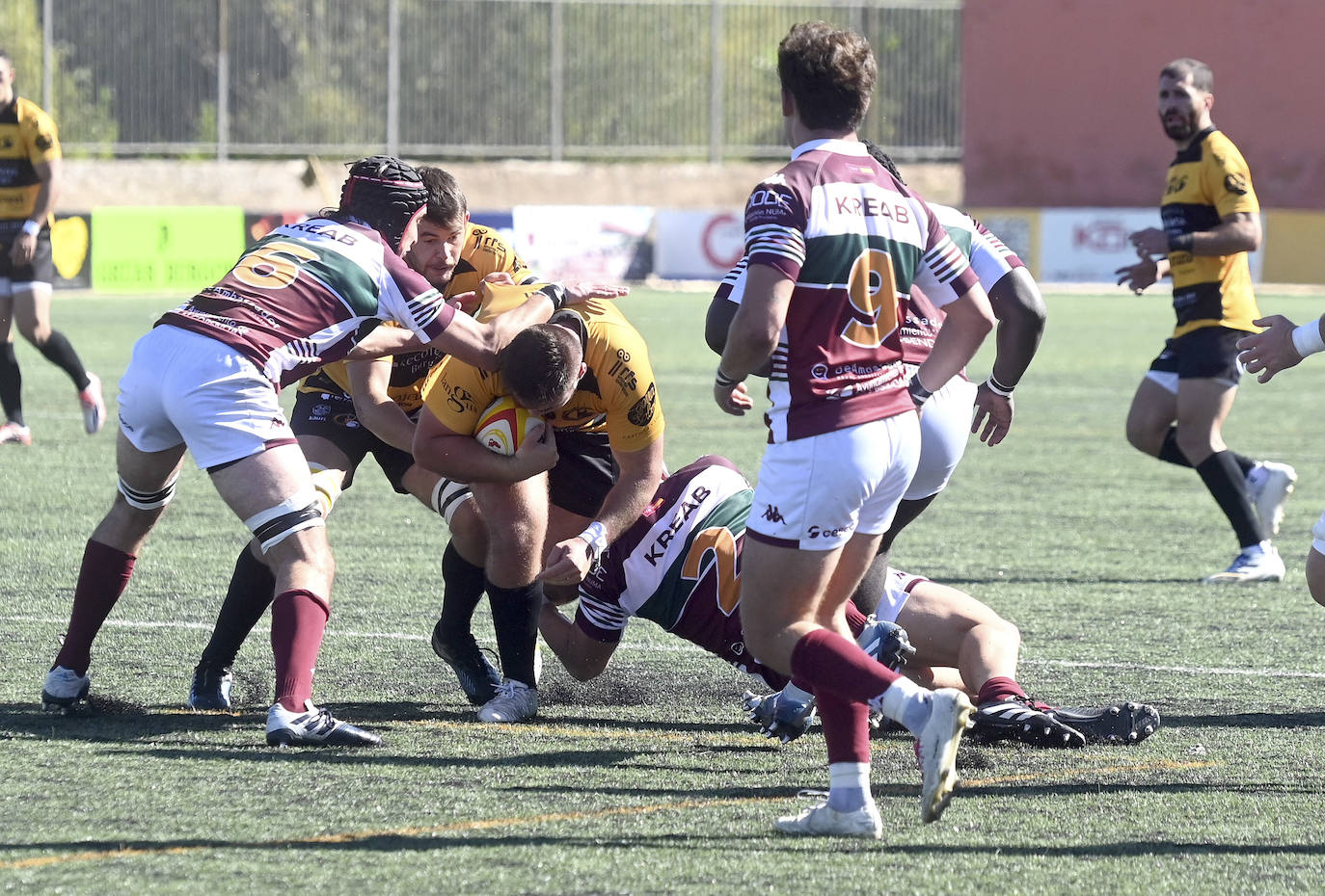 El Recoletas Burgos Caja Rural se impone en casa al Alcobendas Rugby