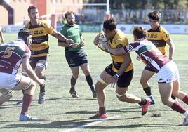 El Recoletas Burgos Caja Rural se impuso al Alcobendas Rugby en el estreno liguero en San Amaro