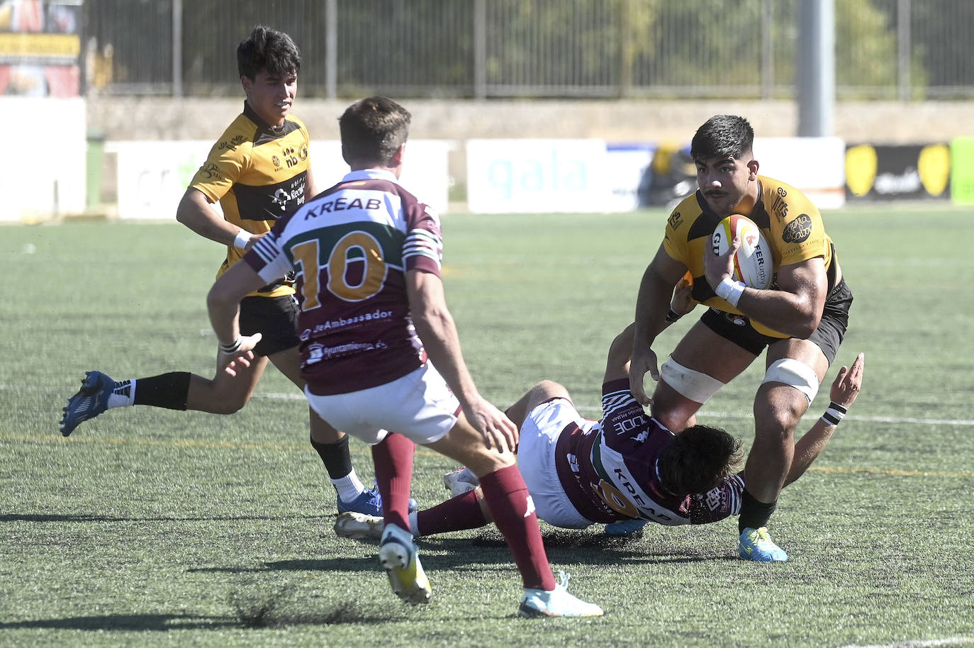 El Recoletas Burgos Caja Rural se impone en casa al Alcobendas Rugby