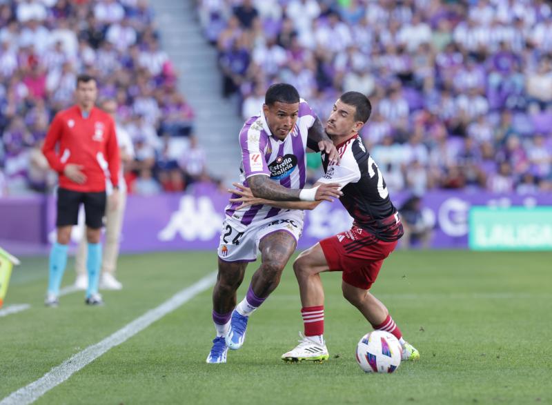 El derbi entre el Real Valladolid y el Burgos CF, en imágenes