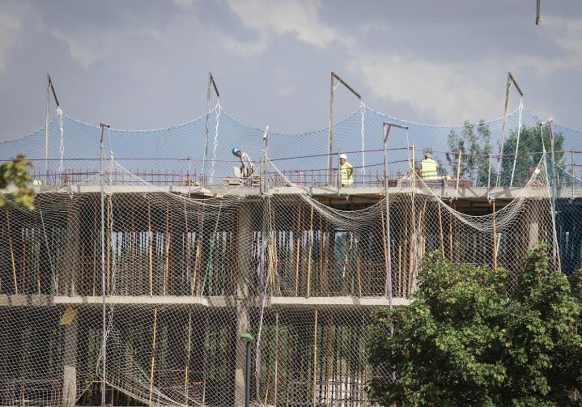 La construcción continúa siendo un sector clave en Burgos.