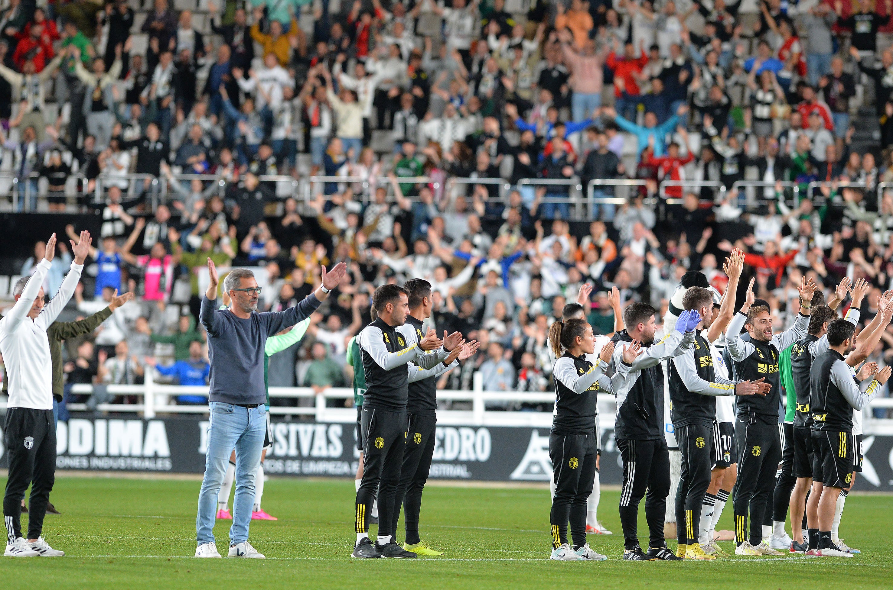 Así ha sido el triunfo del Burgos CF en imágenes