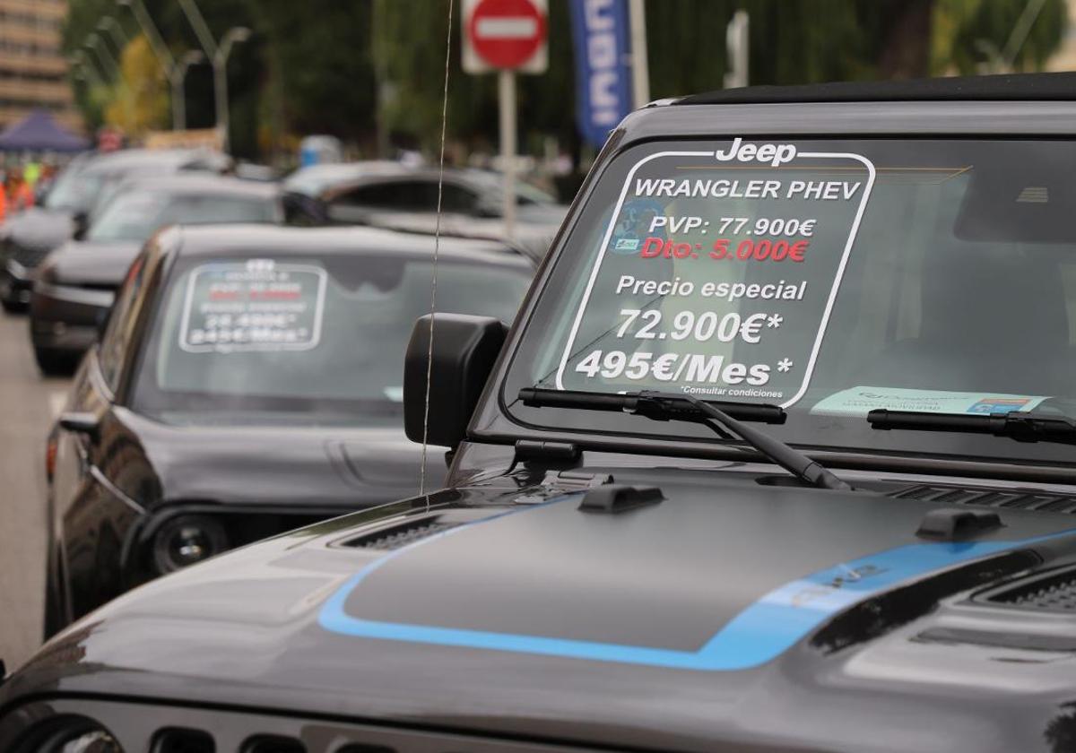 La venta de coches repunta en Burgos tras un 2022 horrible.