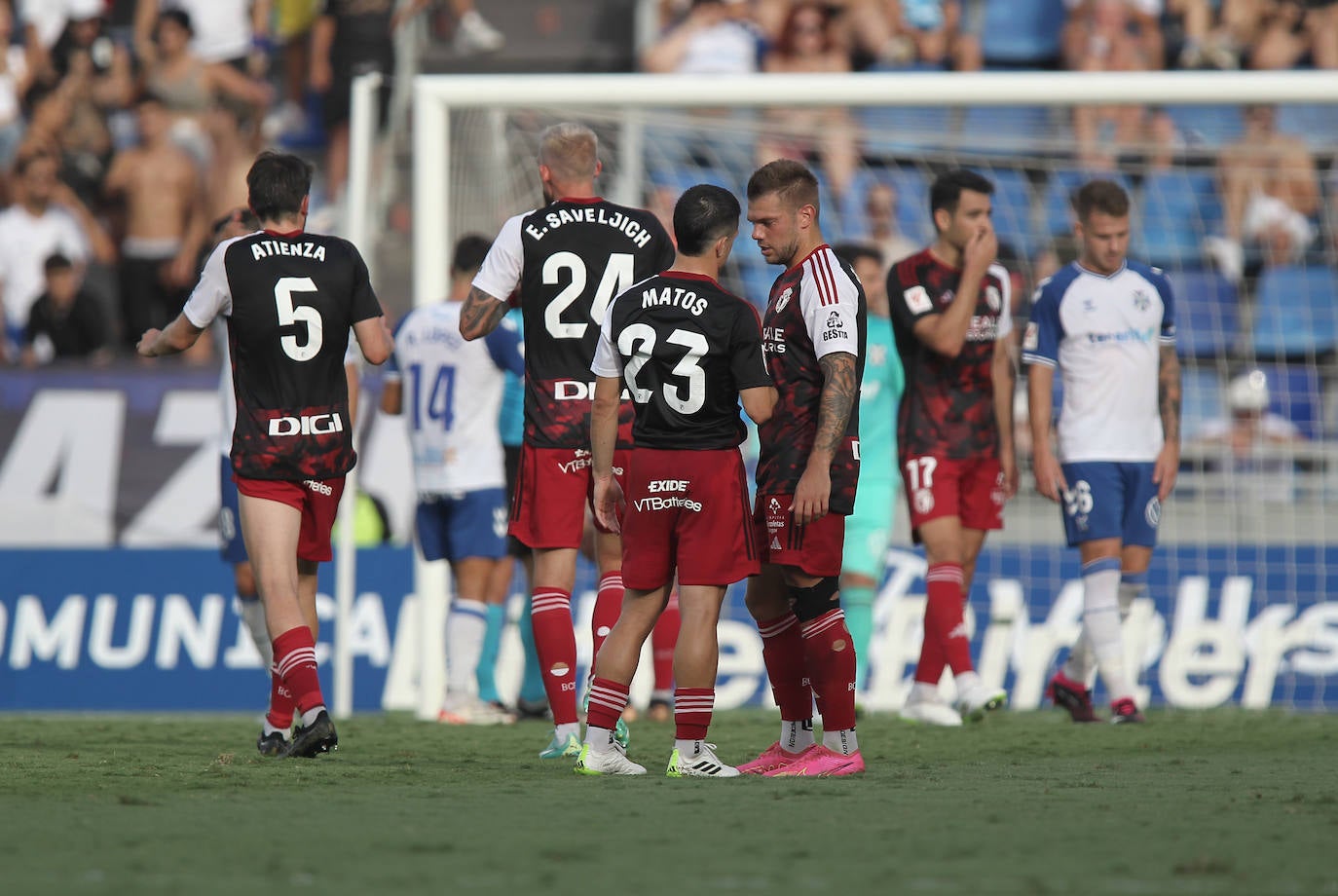 Imágenes del partido entre el Burgos CF y el Tenerife