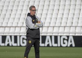 Jon Pérez Bolo, técnico del Burgos CF.