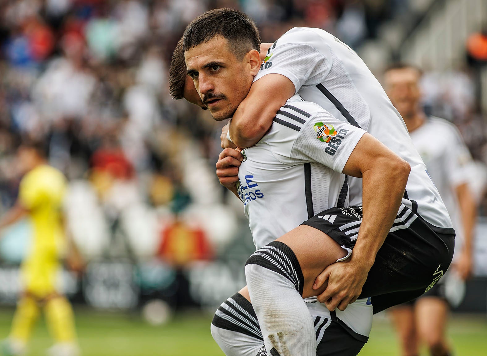 La victoria del Burgos CF ante el Villarreal B, en imágenes