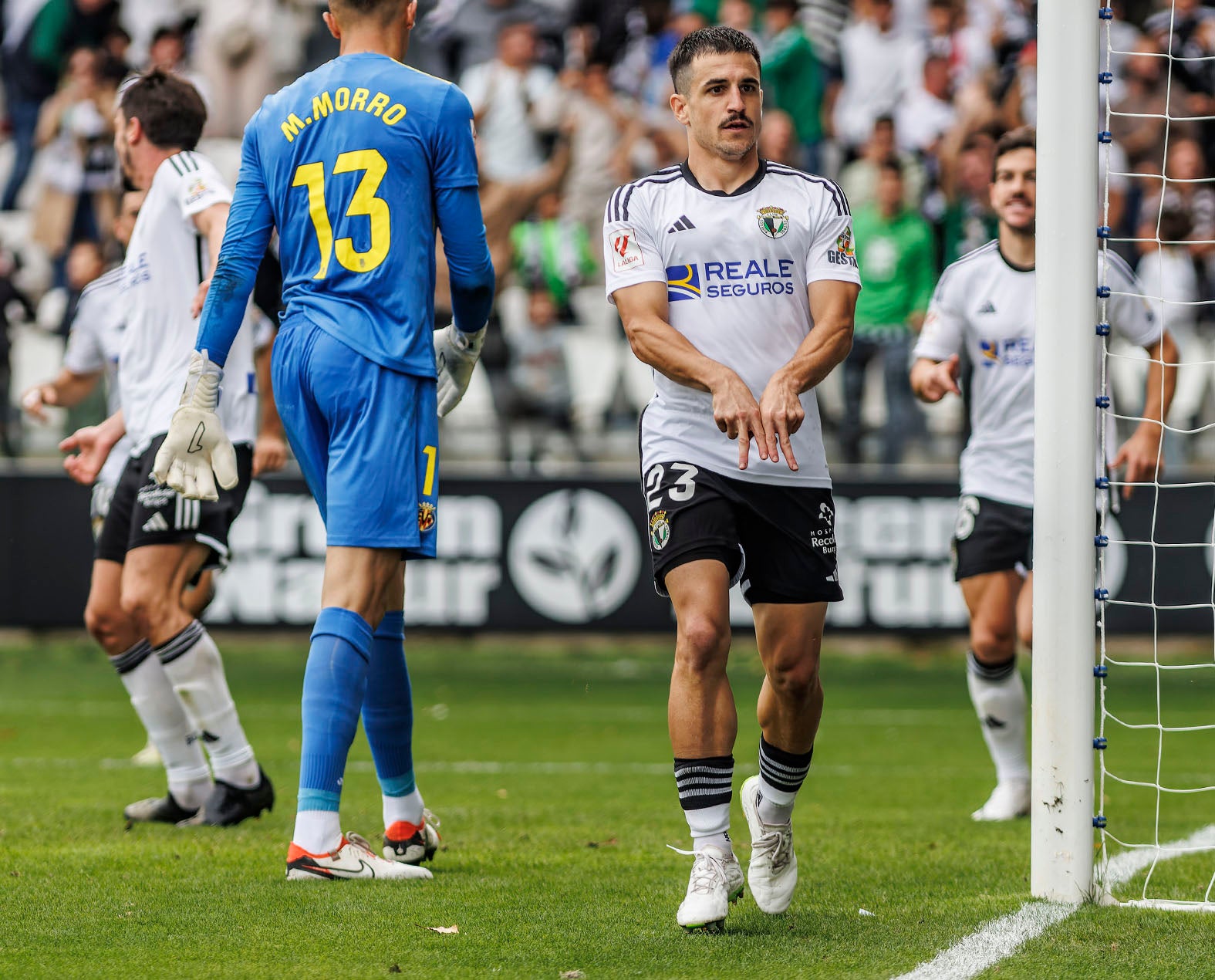 La victoria del Burgos CF ante el Villarreal B, en imágenes