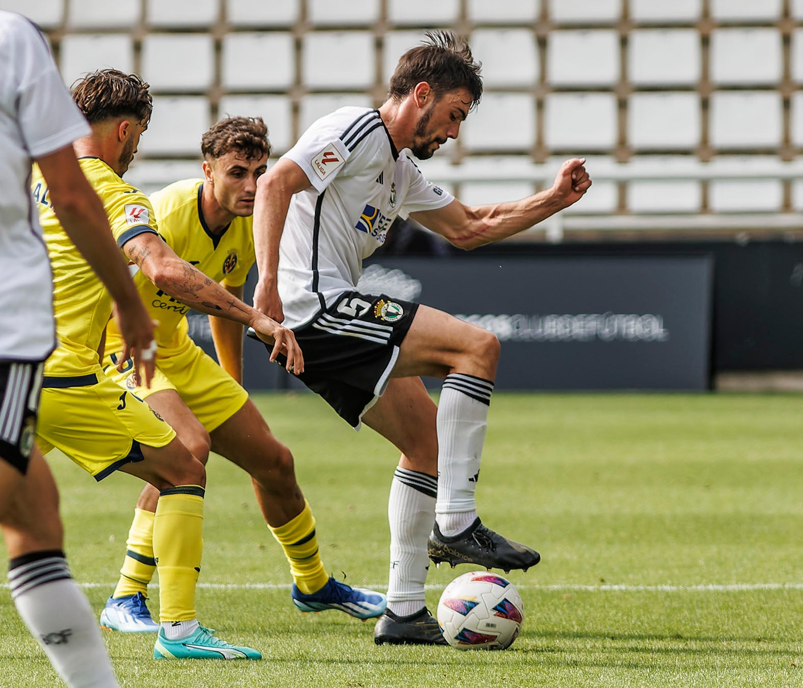 La victoria del Burgos CF ante el Villarreal B, en imágenes