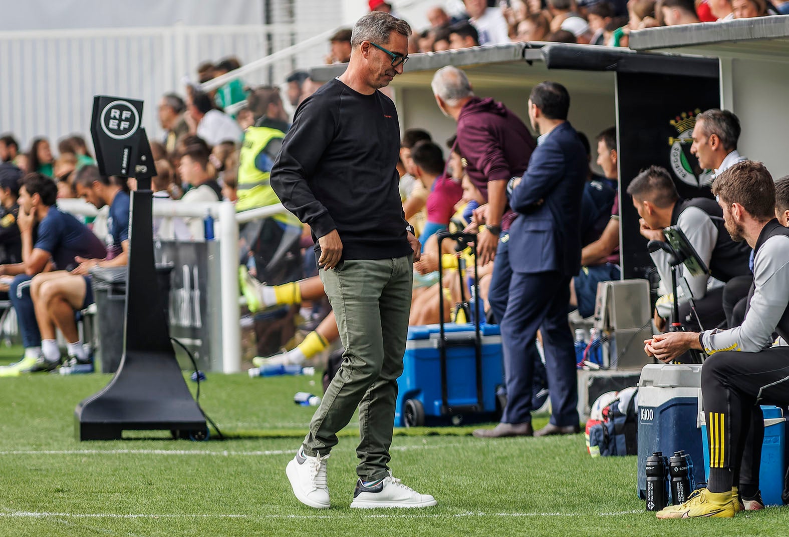 La victoria del Burgos CF ante el Villarreal B, en imágenes