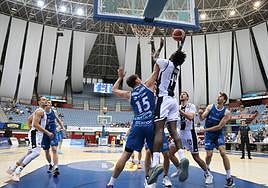 El Tizona no pudo culminar la remontada en San Sebastián.