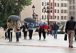 Burgos capital estará en aviso amarillo este martes por fuerte viento.