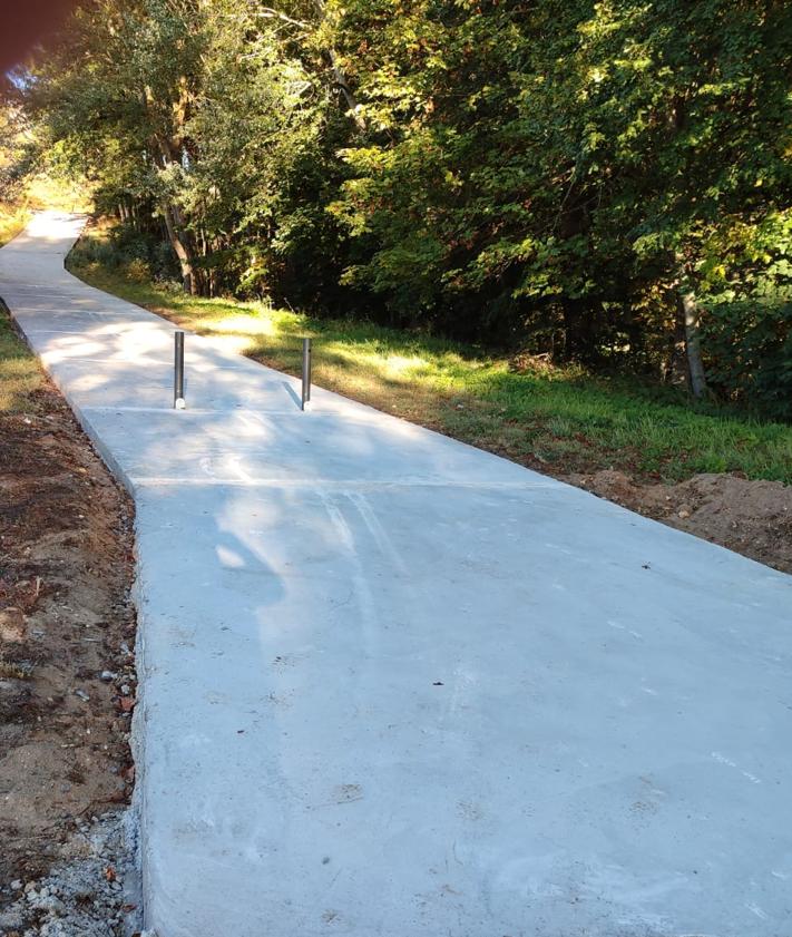 Imagen secundaria 2 - Obras realizadas en estos cuatro meses en Pedrosa de Valdelucio. 