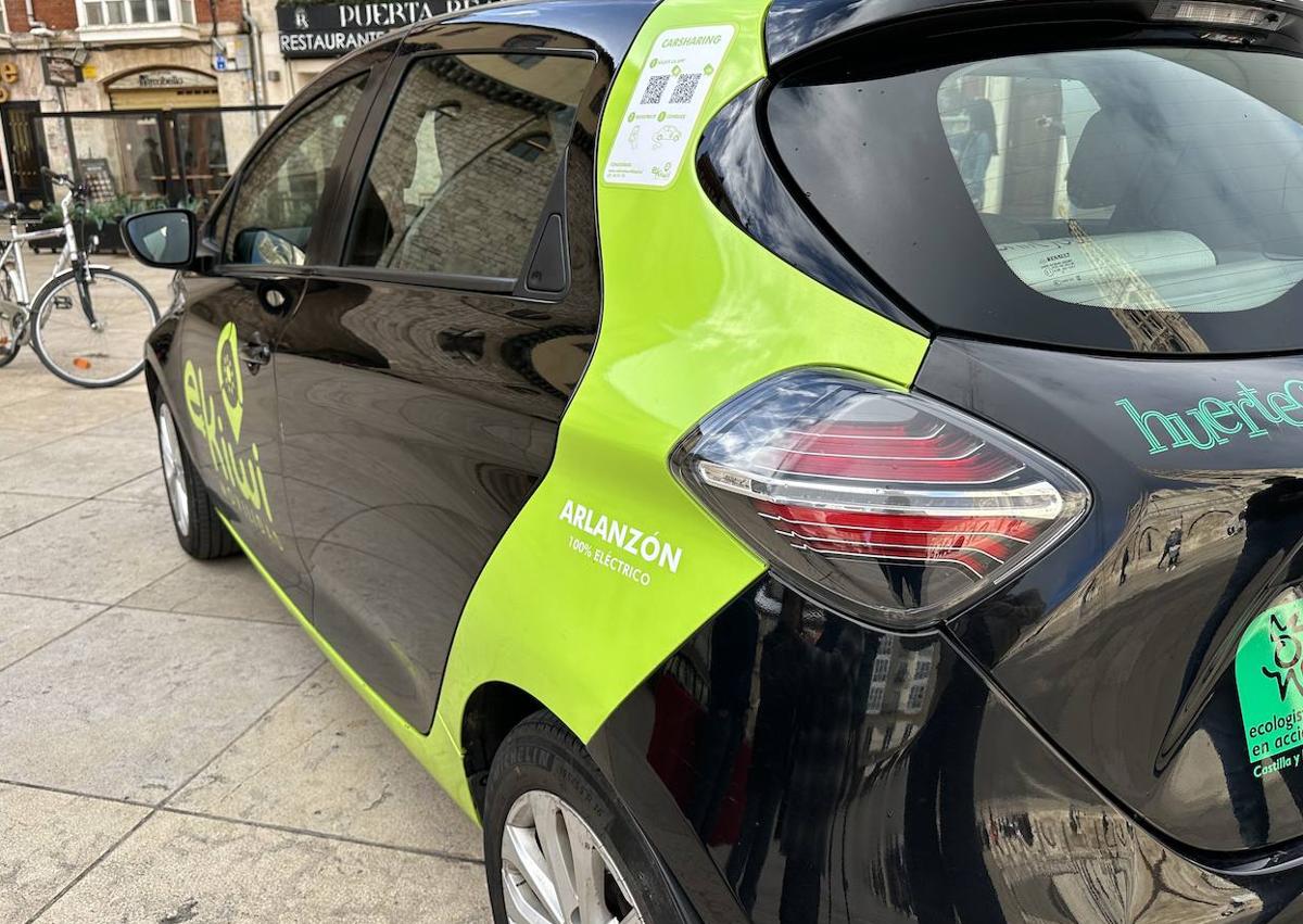 Imagen secundaria 1 - Así funciona Arlanzón, el primer coche eléctrico de &#039;carsharing&#039; en Burgos