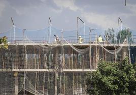 Los visados para la construcción de viviendas han crecido en Burgos.