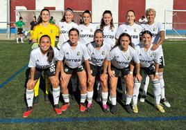 Alineación inicial del Burgos CF Femenino en su victoria de este sábado ante el Tolosa