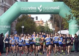 Carrera solidaria en Burgos con cientos de participantes.